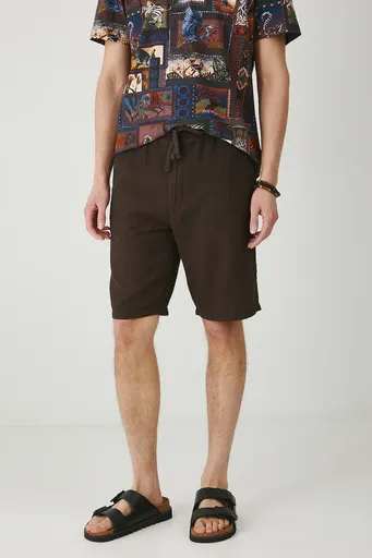 Šortky s prímesou ľanu Medicine