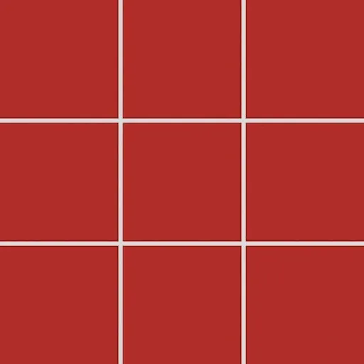 Mozaika Rako Color Two červená 10x10 cm mat GAA0K459.1