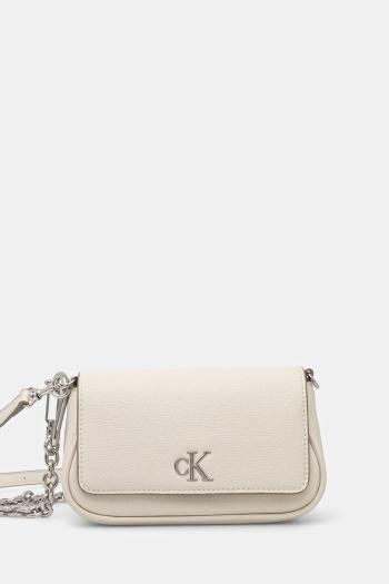 Kabelka Calvin Klein Jeans béžová farba, LV04K3134G
