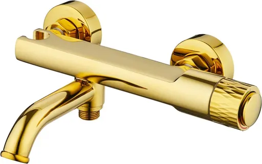 MEXEN - Diamond vaňová batéria, zlato 71530-50