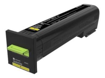 Lexmark 72K20YE žltý (yellow) originálny toner