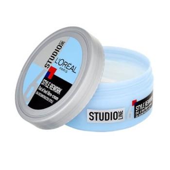 L'Oréal Paris Vláknitý modelačné krém na vlasy Studio Line (Style Rework Out Of Bed Fibre Cream) 150 ml