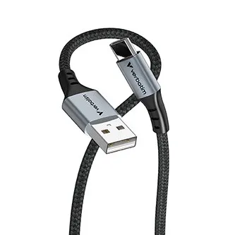 Verbatim 31843 USB kábel, USB A + USB C, 18W, 1.2m, box, čierny