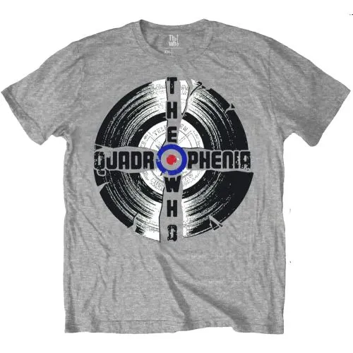 The Who tričko Quadrophenia Šedá XXL