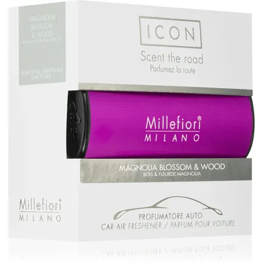 Millefiori Icon Magnolia Blossom & Wood vôňa do auta 1 ks