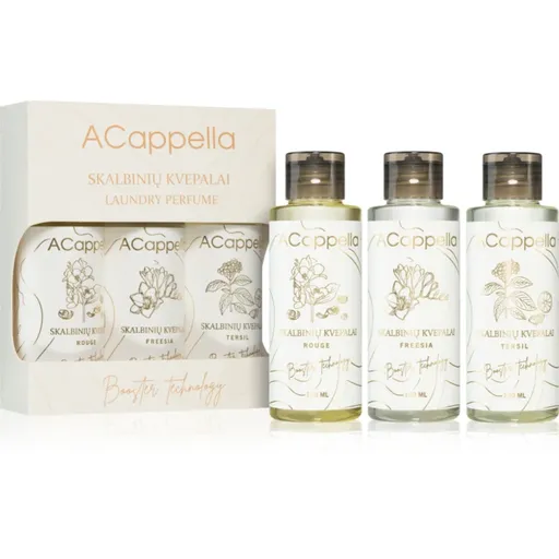 ACappella Laundry Parfume vôňa do prádla 3x100 ml