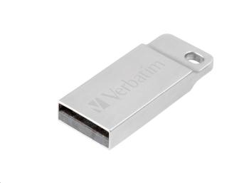 VERBATIM Flash Disk 64GB Metal Executive, USB 2.0, strieborná
