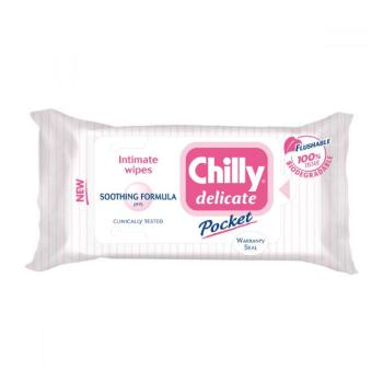 CHILLY Obrúsky pre intímnu hygienu Delicate 12 kusov