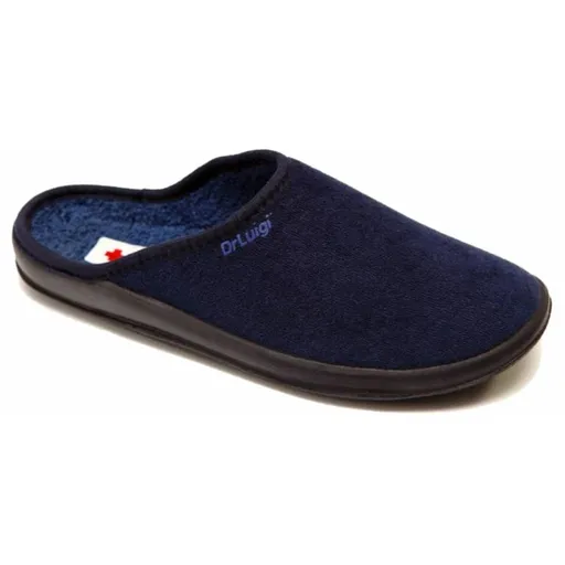 Dr. Luigi Zdravotní domácí obuv, tmavě modrá,veľkosť 45, 45 EU