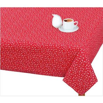 Bellatex Obrus ADÉLA – 70 × 70 cm – červený kvietok (6304)