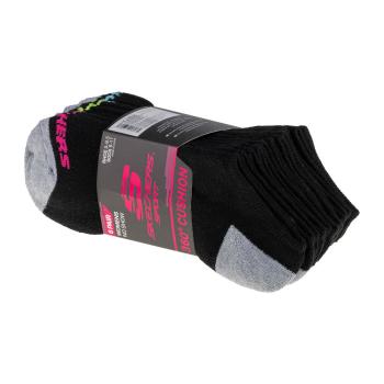 Skechers  Boys 6pk No Show Socks  Športové ponožky Čierna