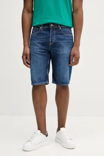 Rifľové krátke nohavice Pepe Jeans RELAXED SHORT CALLEN