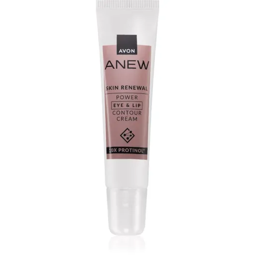 Avon Anew Skin Renewal rozjasňujúci krém na očné okolie a pery 15 ml