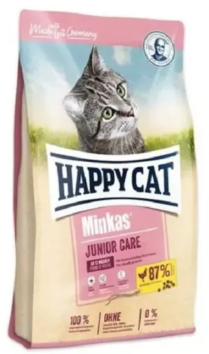 Happy Cat PREMIUM - MINKAS - Junior Care granule pre mačiatka 10kg