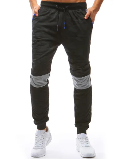 Pánske tepláky v čiernom prevedení