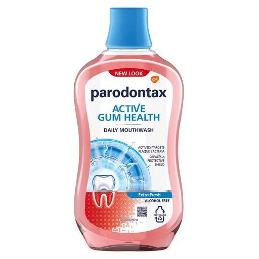 PARODONTAX Daily Gum Care Extra Fresh Ústna voda 500 ml
