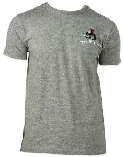 Hell-cat tričko hell-cat style šedé - xl