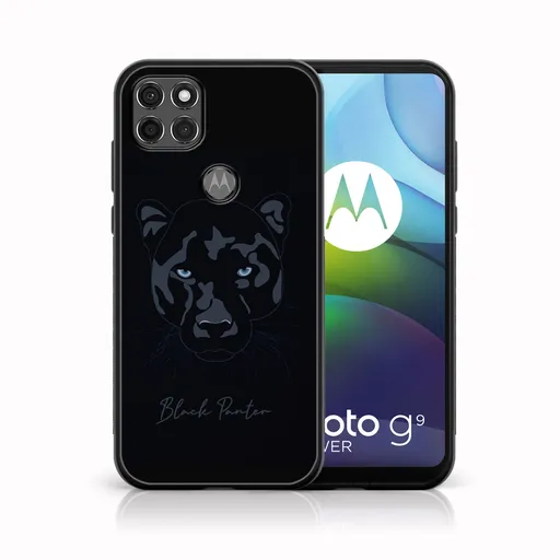 MY ART Silikónový kryt Motorola Moto G9 Power PANTHER (245)