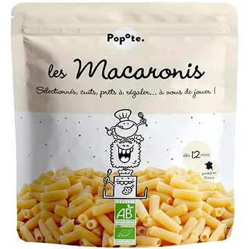 POPOTE Výberové predvarené BIO mini makaróny 100 g (3760262840994)