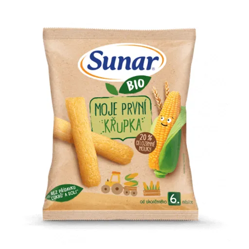 SUNAR Moja prvá detská chrumka BIO 6m+ 25 g