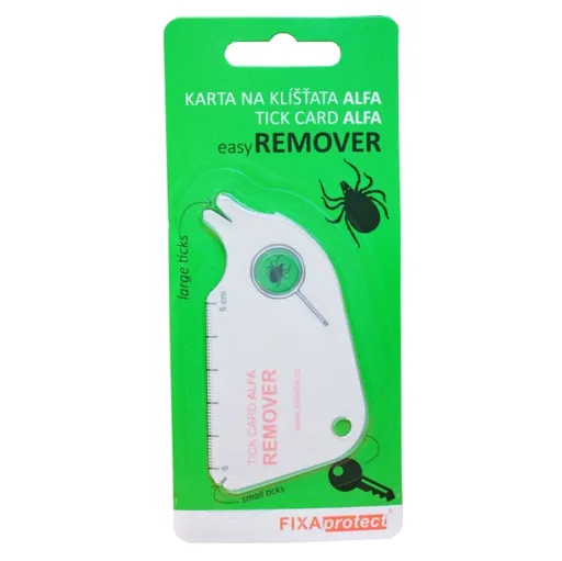 FIXAPROTECT Karta na kliešte ALFA 1 kus