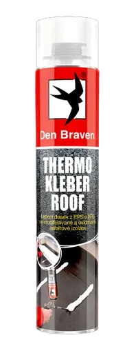 THERMO KLEBER ROOF - Polyuretánové lepidlo na strechy žltá 750 ml