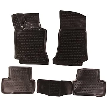 SIXTOL 3D Gumové koberce MERCEDES-BENZ C-Class W205, 2014 -