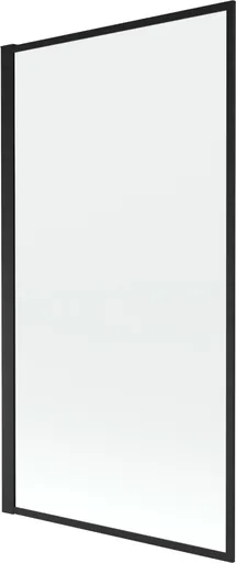 MEXEN - Alex vaňová zástena 1-wing 70x140, čierna vzor 893-070-001-70-70