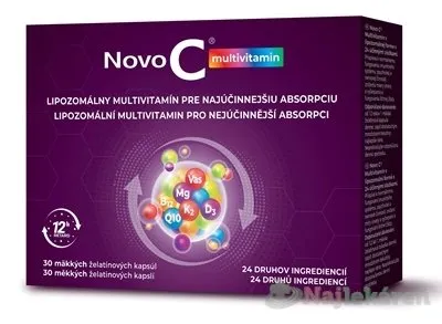 Novo C multivitamin lipozomálny 30 kapsúl