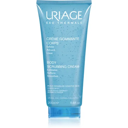 Uriage Hygiène Body Scrubbing Cream telový peelingový krém pre citlivú pokožku 200 ml