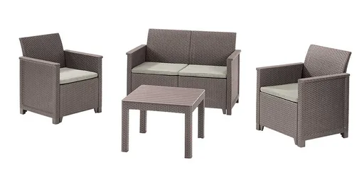 KETER Záhradný set ALODIA SET 2 | cappuccino