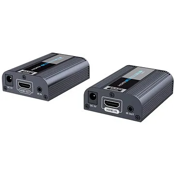 PremiumCord HDMI2.0 extender na 60m cez jeden kabel Cat6/6a/7 (khext60-3)