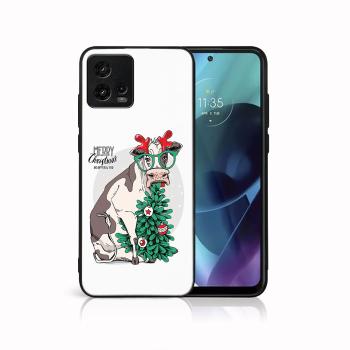 MY ART Kryt s vianočným dizajnom Motorola Moto G72 MERRY CHRISTMAS (074)