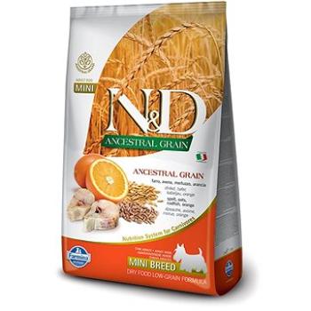 N&D low grain DOG Adult Mini Codfish & Orange 2,5 kg (8010276036599)