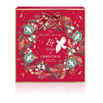 Baylis & Harding The Fuzzy Duck Winter Wonderland Luxury 24 days of Christmas Gift Set adventní kalendář péče o tělo 24 ks