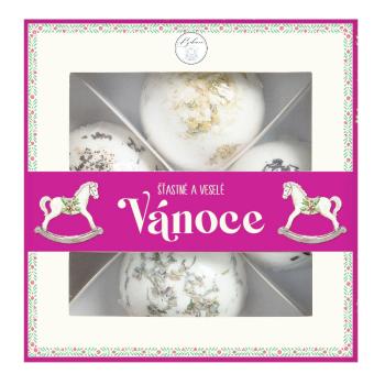 Bohemia Gifts Pralinky do kúpeľa - Vianoce, 4 ks
