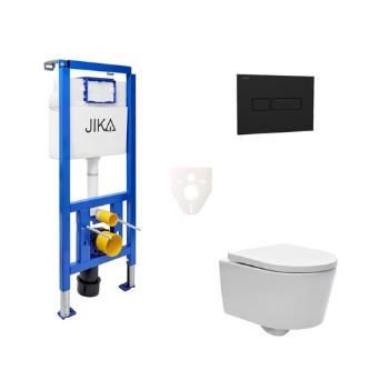 Závesný wc set SAT Brevis do ľahkých stien / predstenová bez splachovacího okruhu SIKOJSW3