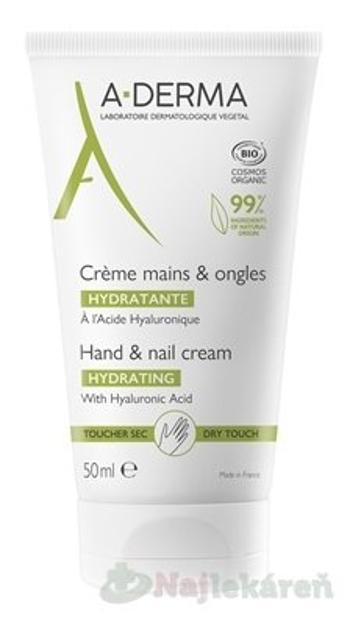 A-DERMA hydratačný krém na ruky a nechty 50ml