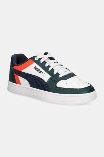 Detské tenisky Puma Caven 2.0 Block Jr zelená farba