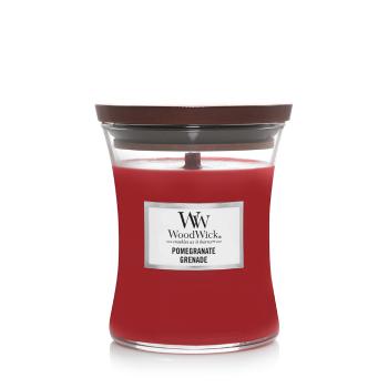 WOODWICK Vonná sviečka váza stredná Pomegranate 275 g