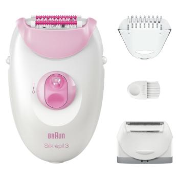 Braun Epilátor a holiaci strojček na nohy a telo Silk-épil 3 3-031