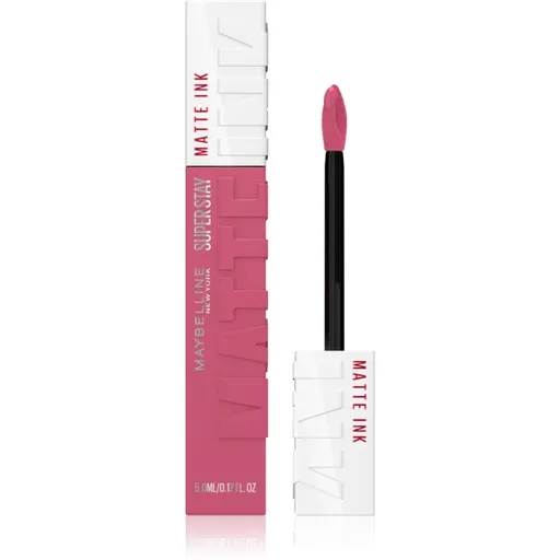 MAYBELLINE NEW YORK SuperStay Matte Ink matný tekutý rúž pre dlhotrvajúci efekt odtieň 15 Lover 5 ml