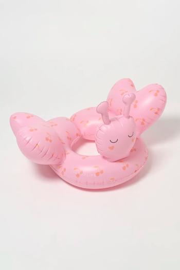Detské plávacie koleso SunnyLife Cotton Candy Cherry ružová farba
