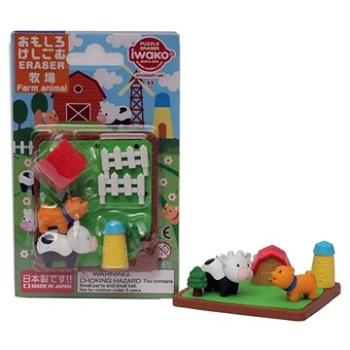 Iwako Farm Animal Set – balenie 7 ks (4991685180100)