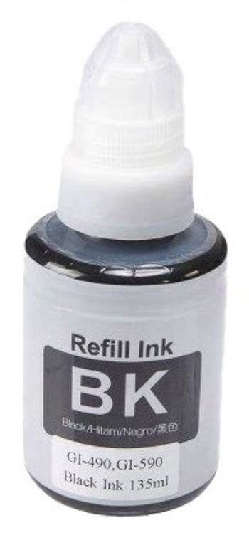 CANON GI-490 BK - kompatibilná cartridge, čierna, 135ml