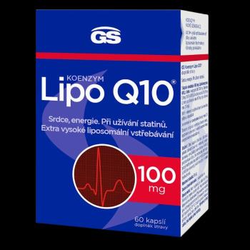 GS Koenzým Lipo Q10 100mg 60 kapsúl