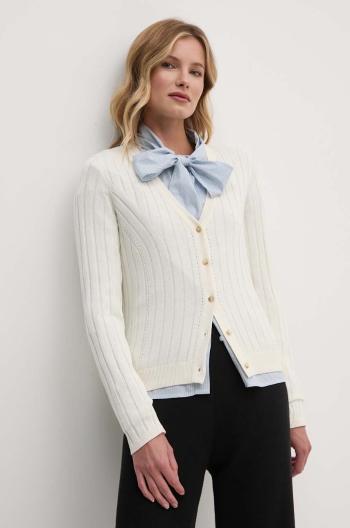 Kardigán Pepe Jeans IZABEL CARDIGAN dámsky, béžová farba, tenký, PL702225