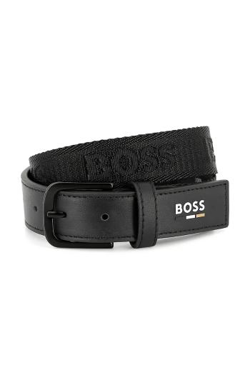 Detský opasok BOSS čierna farba, J51740
