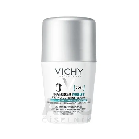 VICHY INVISIBLE RESIST DETRANSPIRANT 72H