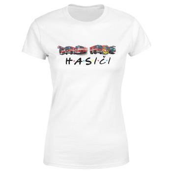 Tričko Hasiči (Veľkosť: XL, Typ: pre ženy, Farba tričká: Biela)